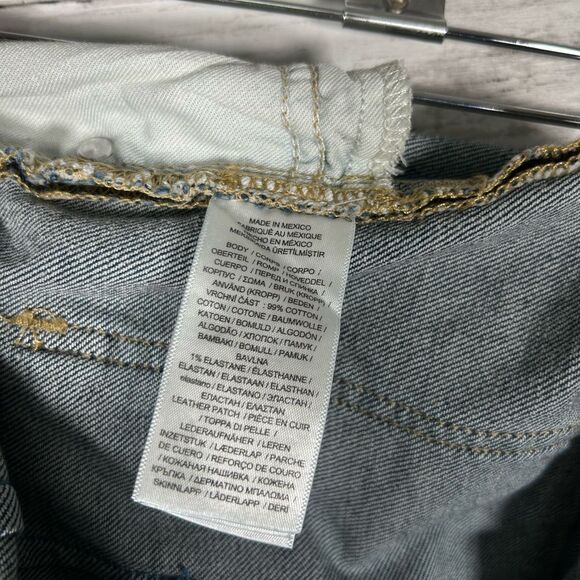 LAUREN Ralph Lauren Very High Rise Wide Leg Crop Ankle Jeans 12 NEW $198 - Picture 8 of 8